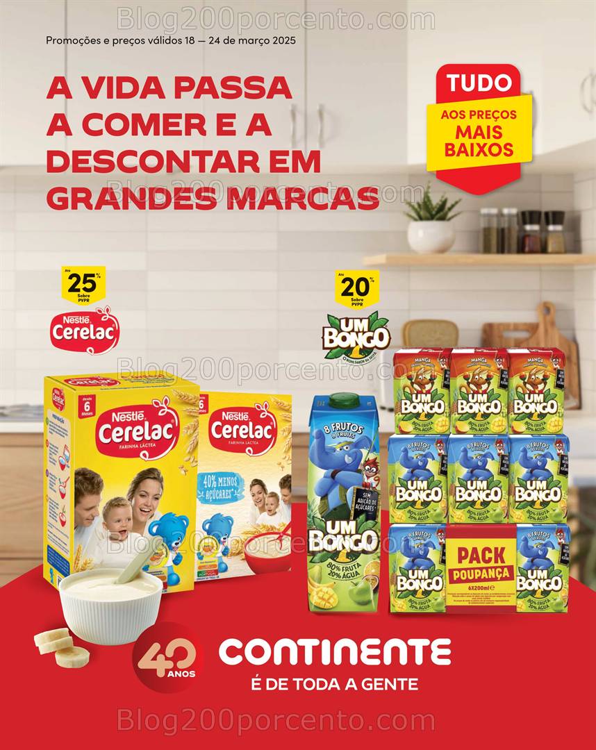 Antevisão Folheto CONTINENTE Madeira Promoções de 18 a 24 março