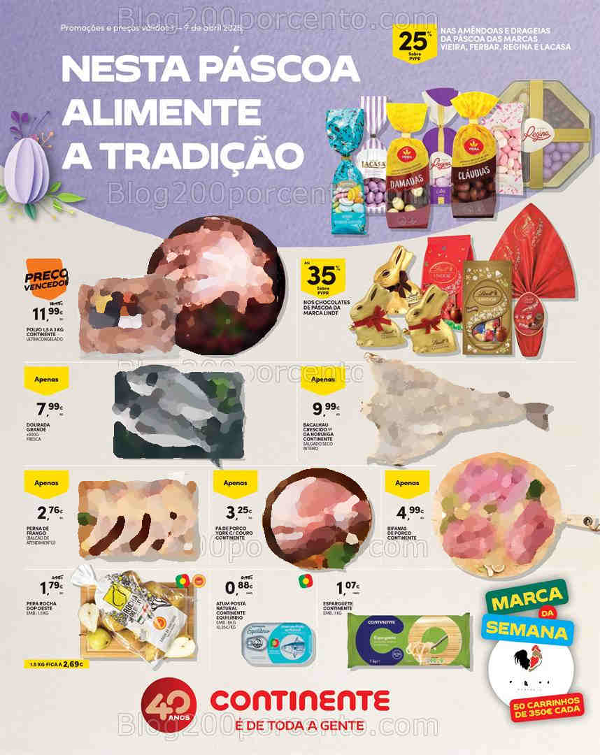 Antevisão Folheto CONTINENTE Madeira Promoções de 1 a 7 abril