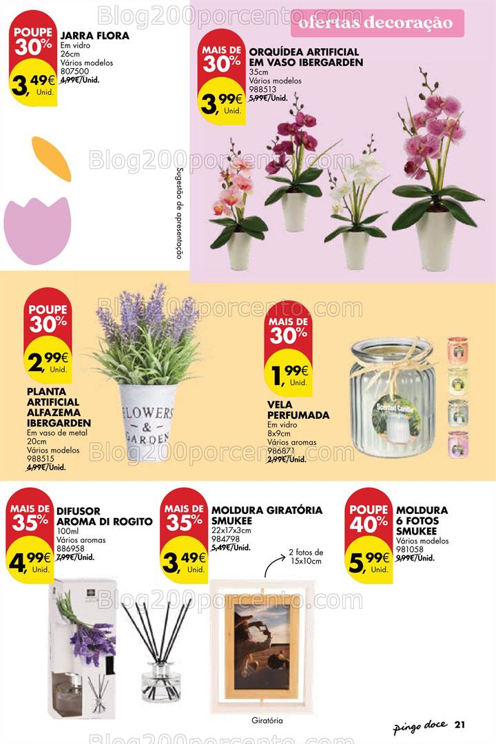 Antevisão Folheto PINGO DOCE Bazar Páscoa Promoções de 18 março a 21 abril