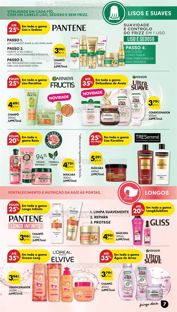 Antevisão Folheto PINGO DOCE Especial Beleza Promoções de 25 março a 7 abril