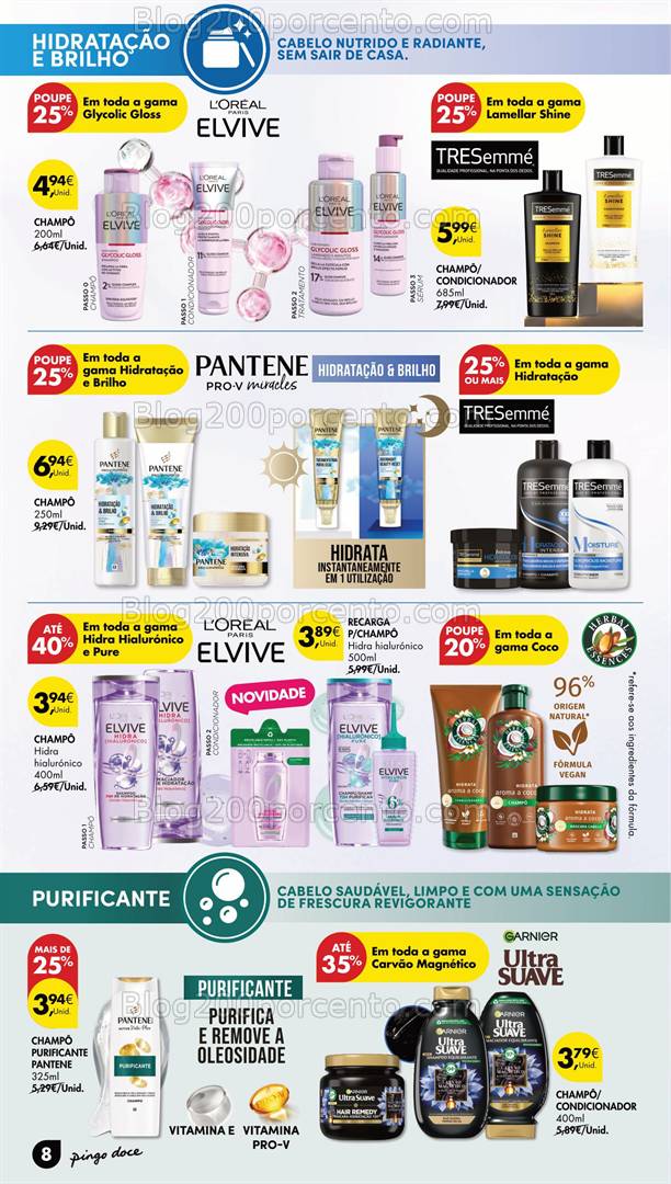 Antevisão Folheto PINGO DOCE Especial Beleza Promoções de 25 março a 7 abril