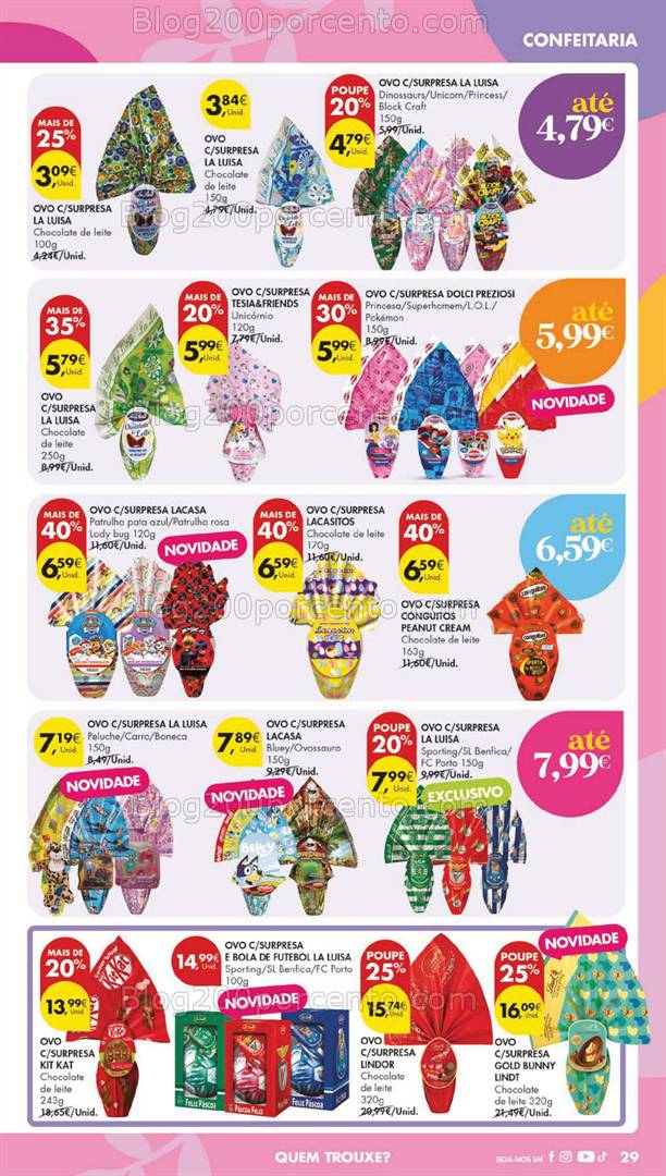 Antevisão Folheto PINGO DOCE Lojas Grandes Promoções de 25 a 31 abril