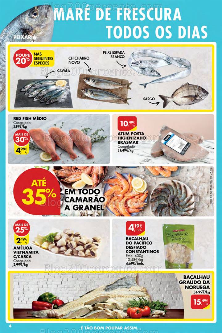 Antevisão Folheto PINGO DOCE Açores Promoções de 27 março a 2 abril