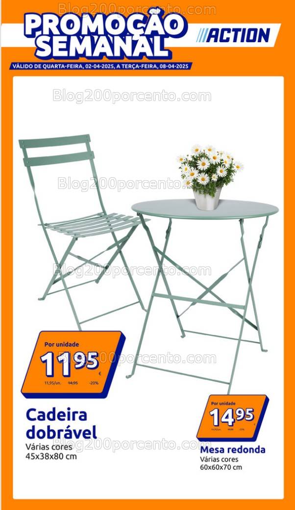 Antevisão Folheto ACTION Promoções de 2 a 8 abril