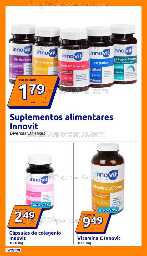 Antevisão Folheto ACTION Promoções de 2 a 8 abril