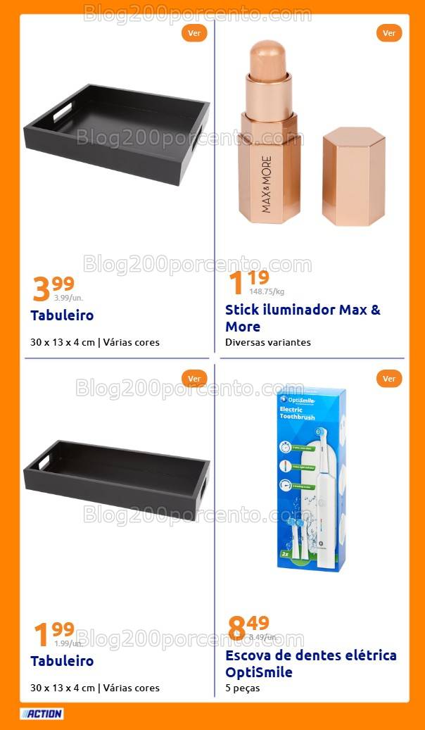 Antevisão Folheto ACTION Promoções de 2 a 8 abril