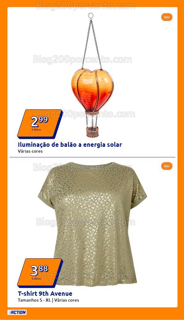 Antevisão Folheto ACTION Promoções de 2 a 8 abril