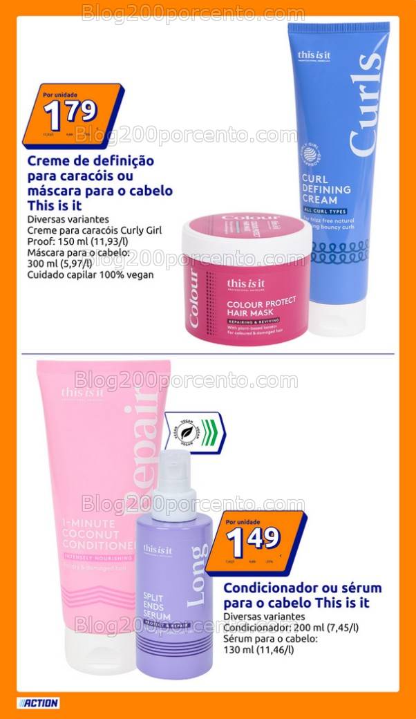 Antevisão Folheto ACTION Promoções de 2 a 8 abril