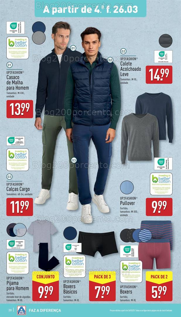 Antevisão Folheto ALDI Bazar Promoções a partir de 26 março