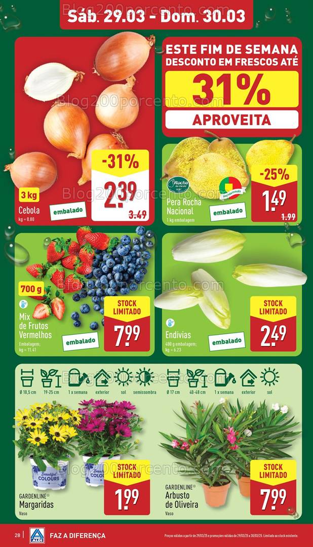 Antevisão Folheto ALDI Promoções de 26 março a 1 abril