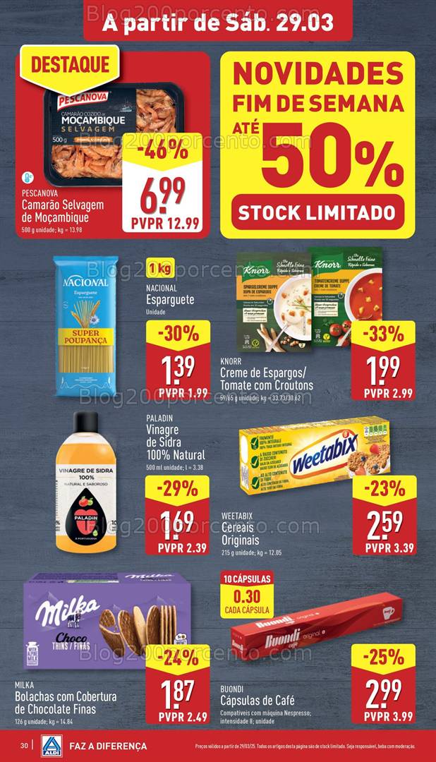 Antevisão Folheto ALDI Promoções de 26 março a 1 abril
