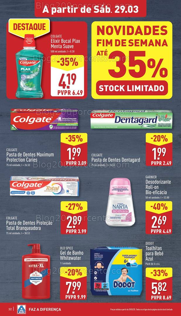 Antevisão Folheto ALDI Promoções de 26 março a 1 abril
