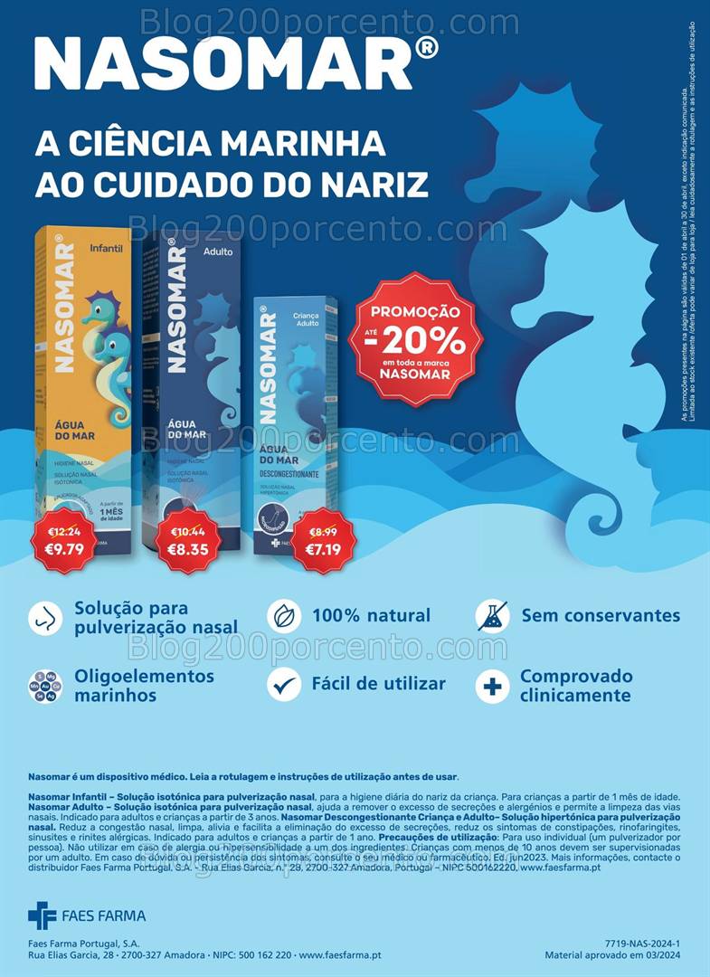 Antevisão Folheto AUCHAN Saúde e Bem Estar Promoções de 31 março a 31 abril