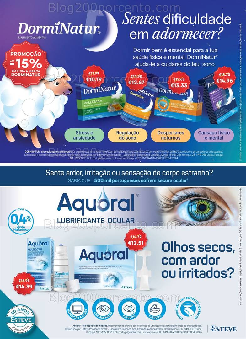 Antevisão Folheto AUCHAN Saúde e Bem Estar Promoções de 31 março a 31 abril