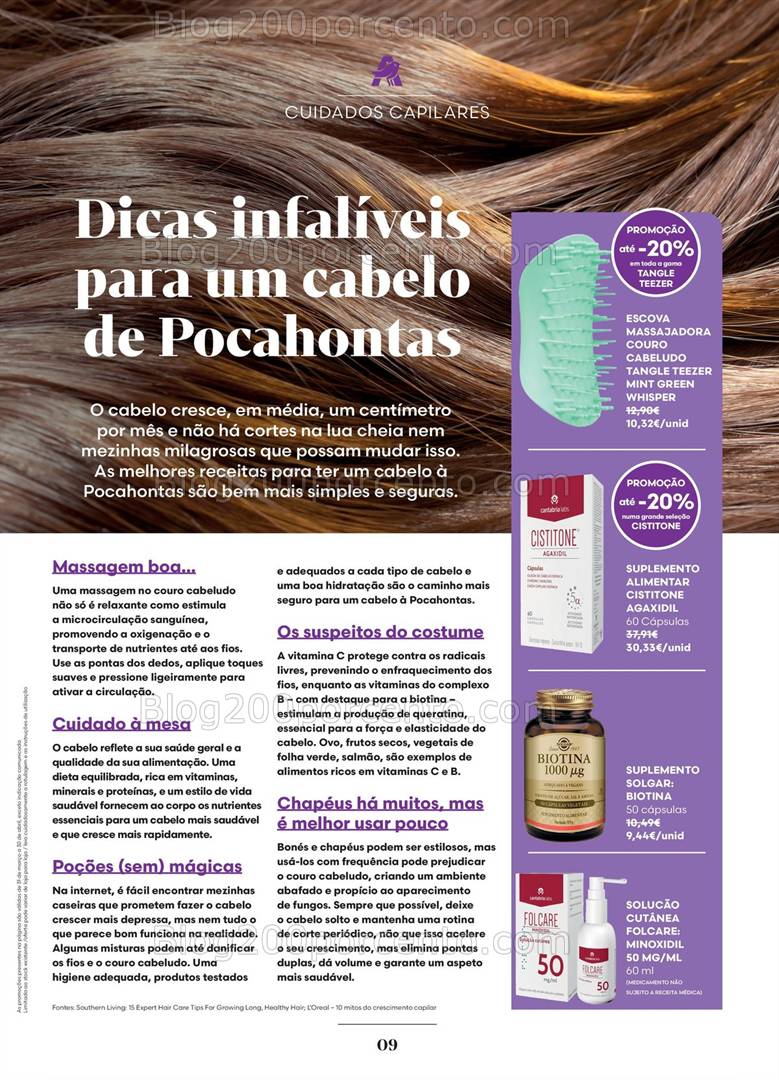 Antevisão Folheto AUCHAN Saúde e Bem Estar Promoções de 31 março a 31 abril