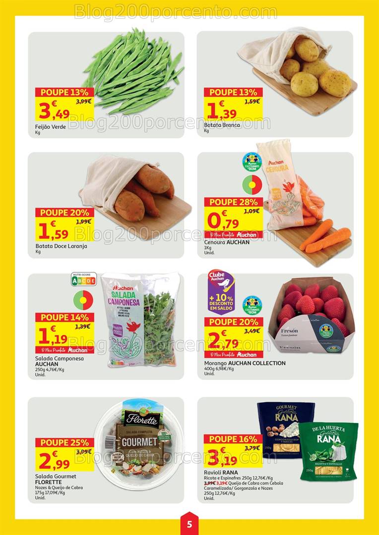 Antevisão Folheto AUCHAN Promoções de 19 a 25 março