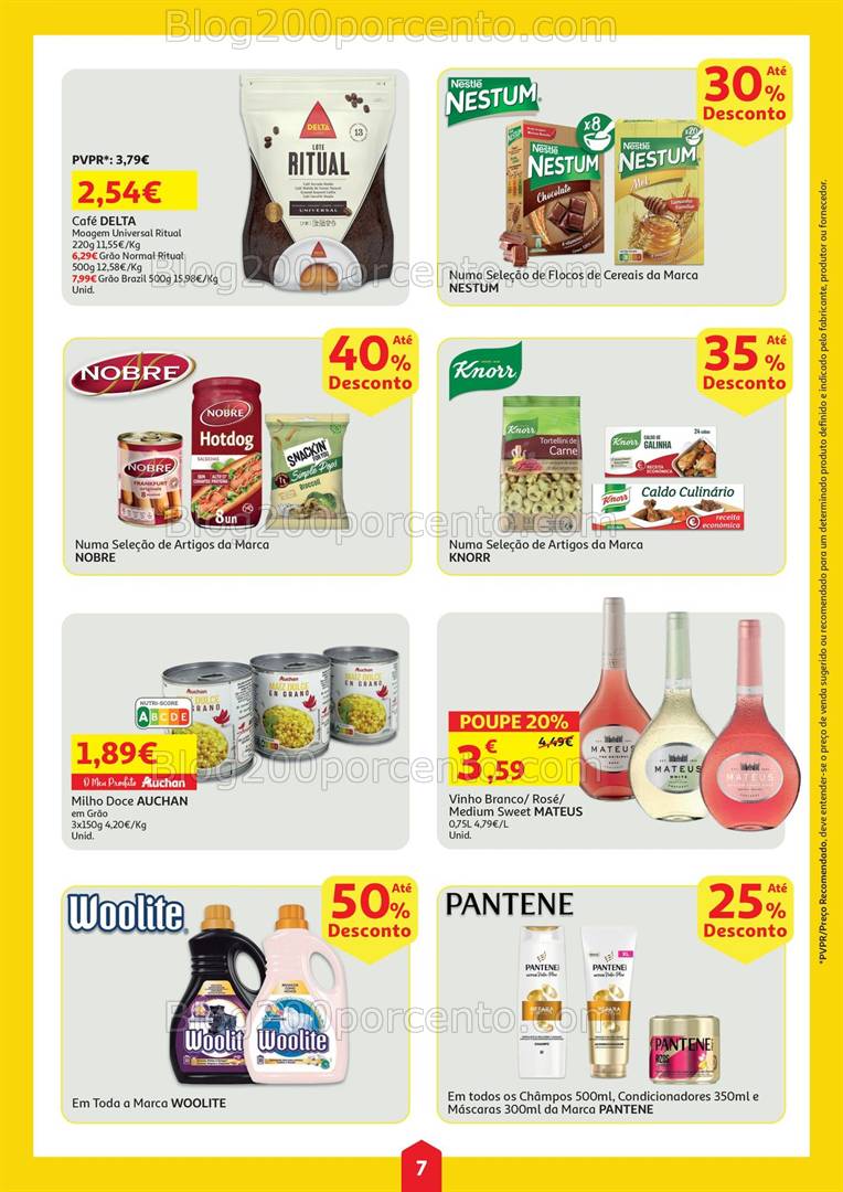 Antevisão Folheto AUCHAN Promoções de 19 a 25 março