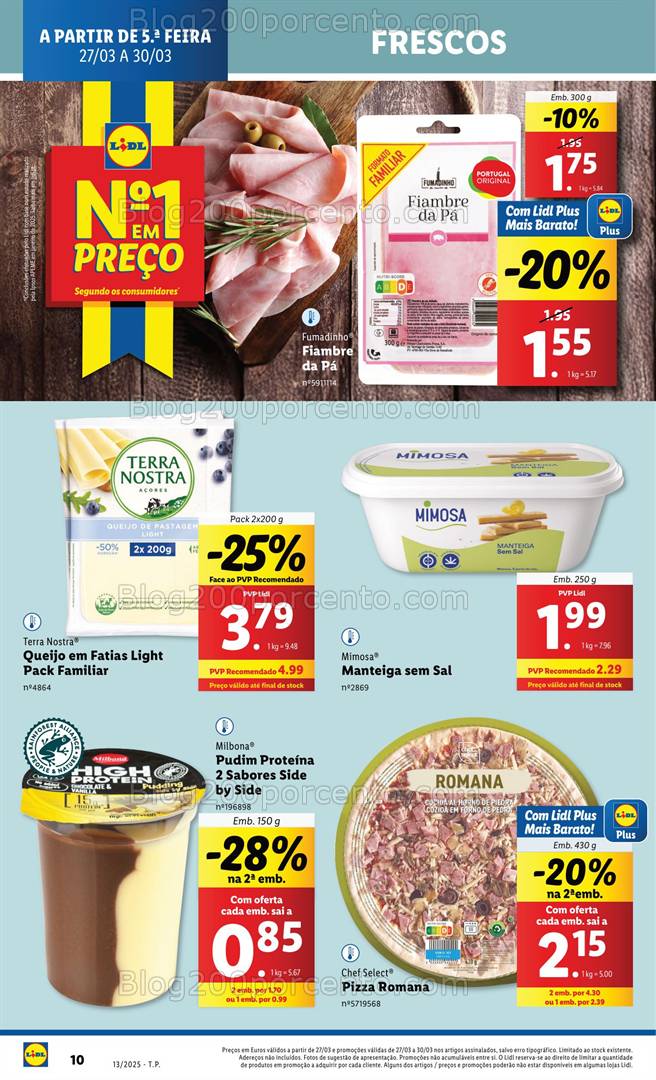 Antevisão Folheto LIDL Promoções de 27 março a 2 abril