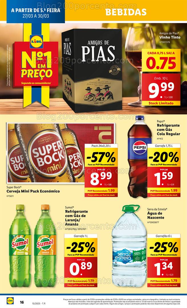 Antevisão Folheto LIDL Promoções de 27 março a 2 abril