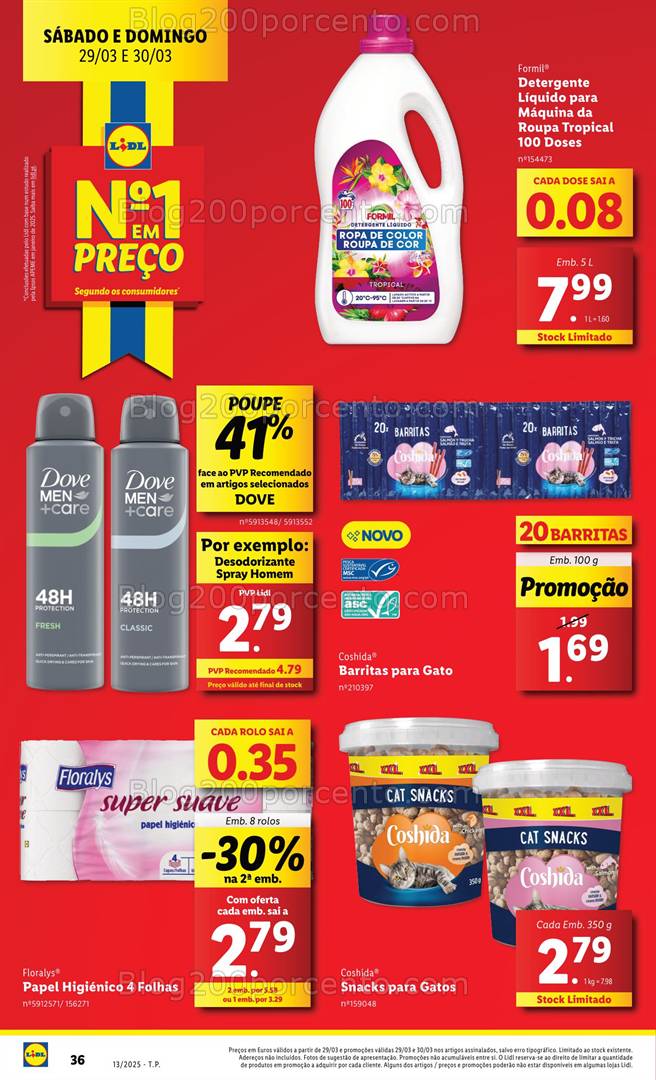 Antevisão Folheto LIDL Promoções de 27 março a 2 abril