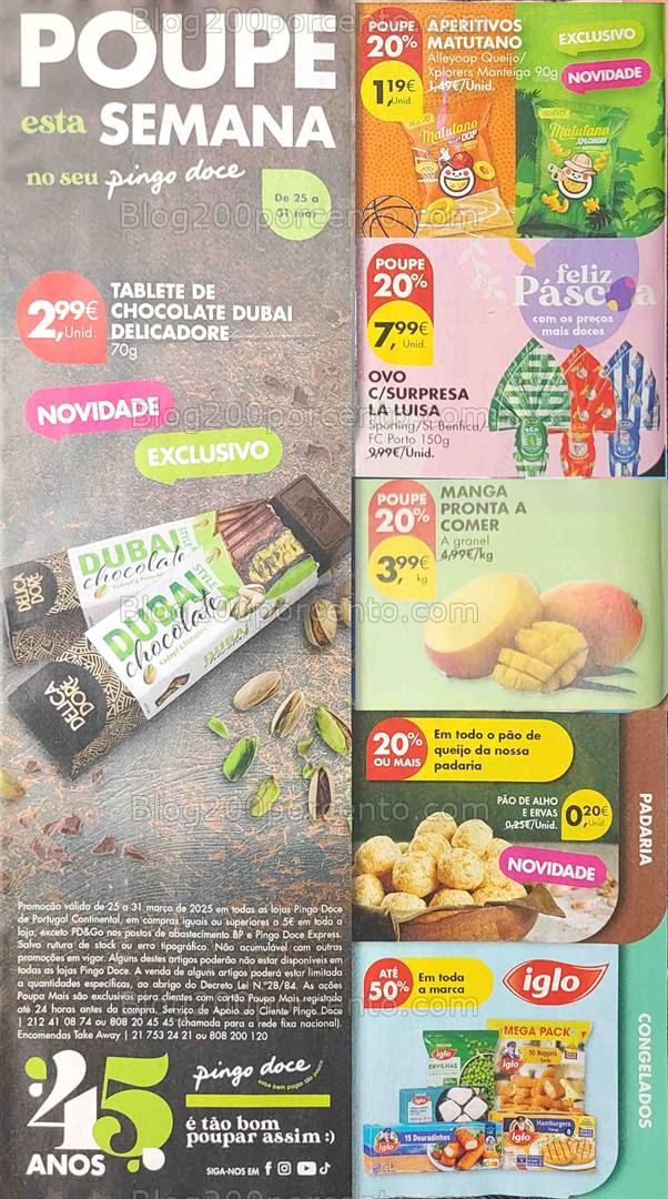 Antevisão Folheto PINGO DOCE Promoções de 25 a 31 março