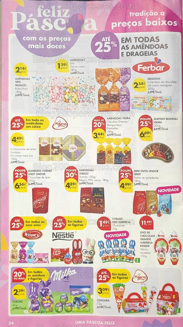 Antevisão Folheto PINGO DOCE Promoções de 25 a 31 março
