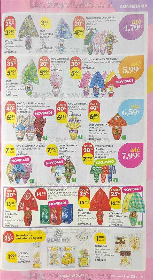 Antevisão Folheto PINGO DOCE Promoções de 25 a 31 março