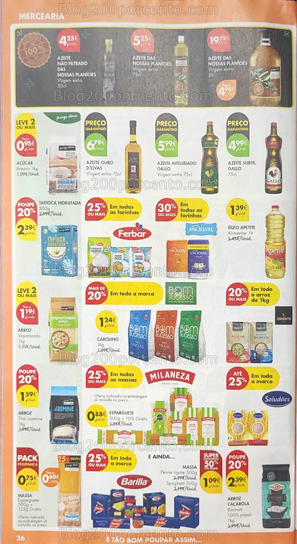 Antevisão Folheto PINGO DOCE Promoções de 25 a 31 março