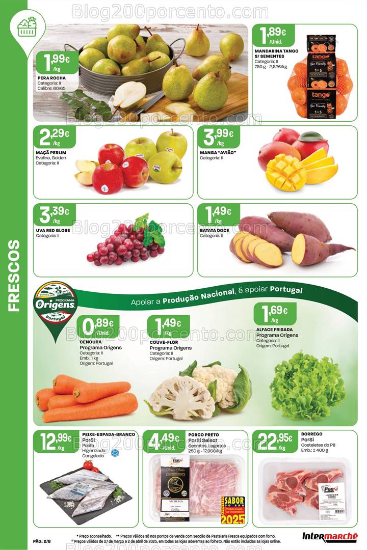 Antevisão Folheto INTERMARCHÉ Mini Promoções de 27 março a 2 abril
