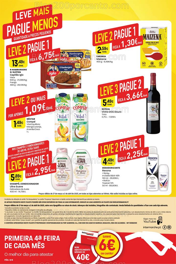 Antevisão Folheto INTERMARCHÉ Mini Promoções de 27 março a 2 abril