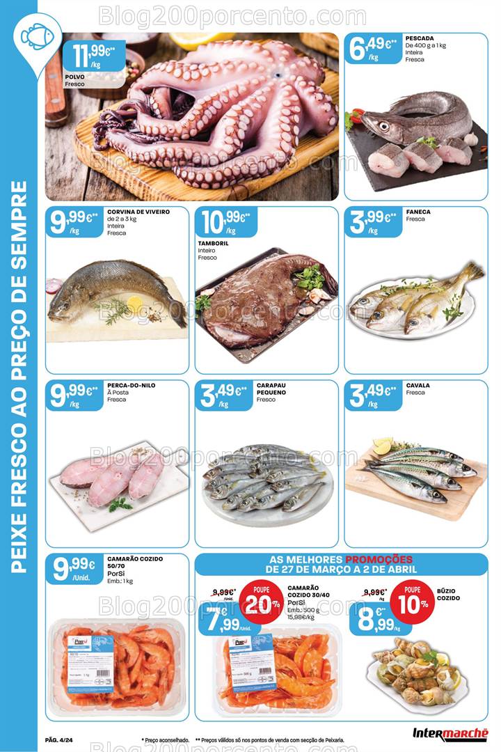Antevisão Folheto INTERMARCHÉ Super Promoções de 27 março a 2 abril