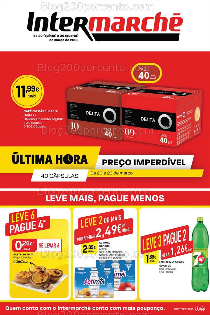 Antevisão Folheto INTERMARCHÉ Mini Promoções de 20 a 26 março