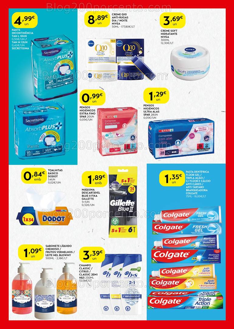 Antevisão Folheto SPAR Promoções de 18 a 30 março