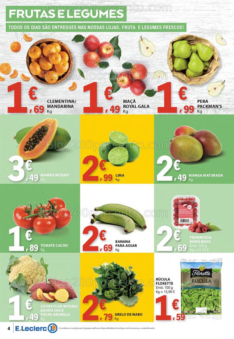 Antevisão Folheto E-LECLERC Páscoa + Promoções de 10 a 21 abril