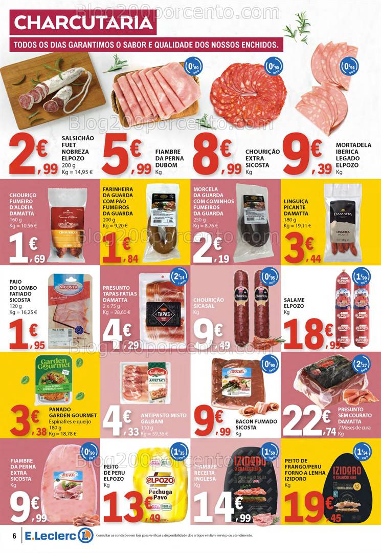 Antevisão Folheto E-LECLERC Páscoa + Promoções de 10 a 21 abril