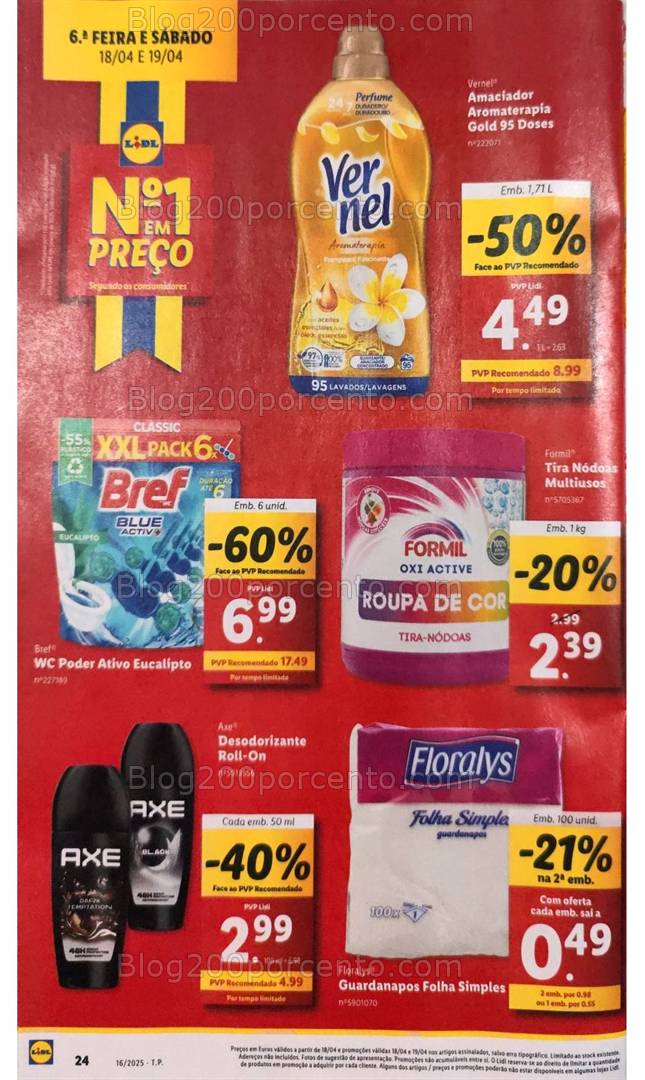 Antevisão Folheto LIDL Promoções de 14 a 19 abril