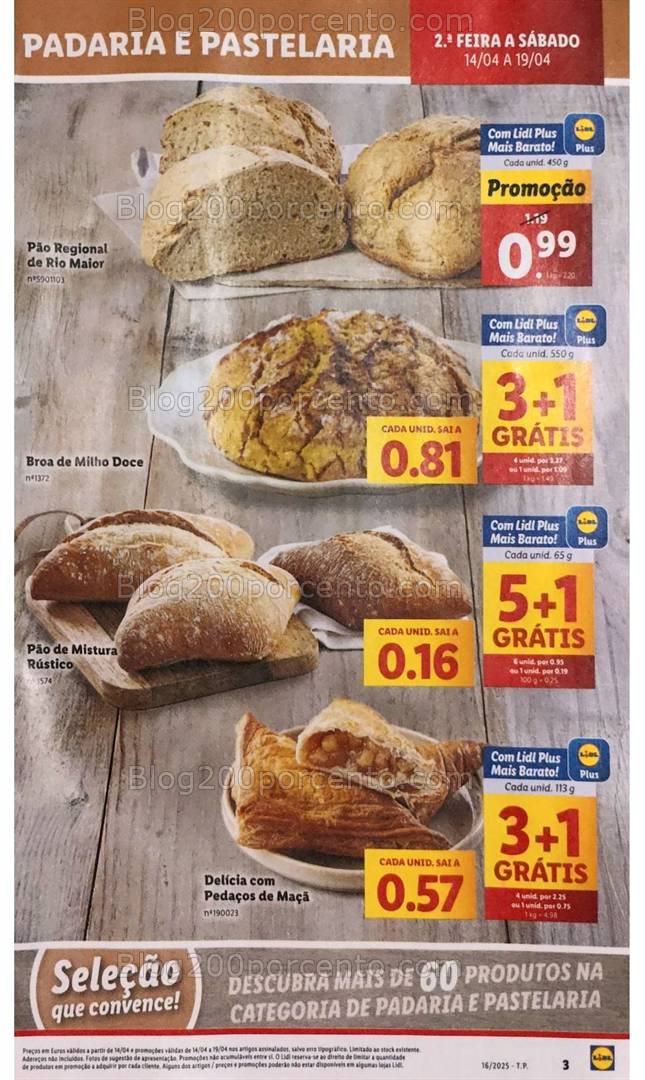Antevisão Folheto LIDL Promoções de 14 a 19 abril