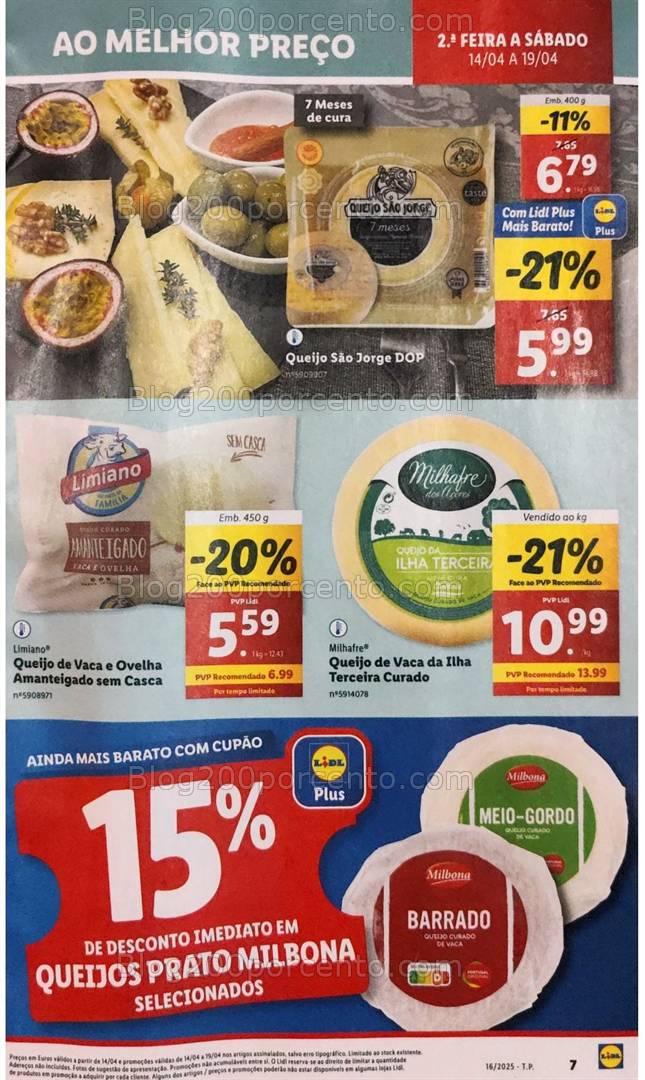 Antevisão Folheto LIDL Promoções de 14 a 19 abril