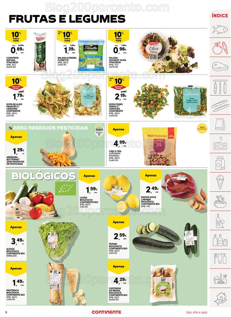 Antevisão Folheto CONTINENTE Promoções de 8 a 14 abril
