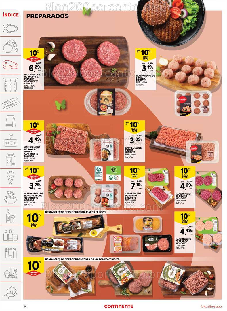 Antevisão Folheto CONTINENTE Promoções de 8 a 14 abril