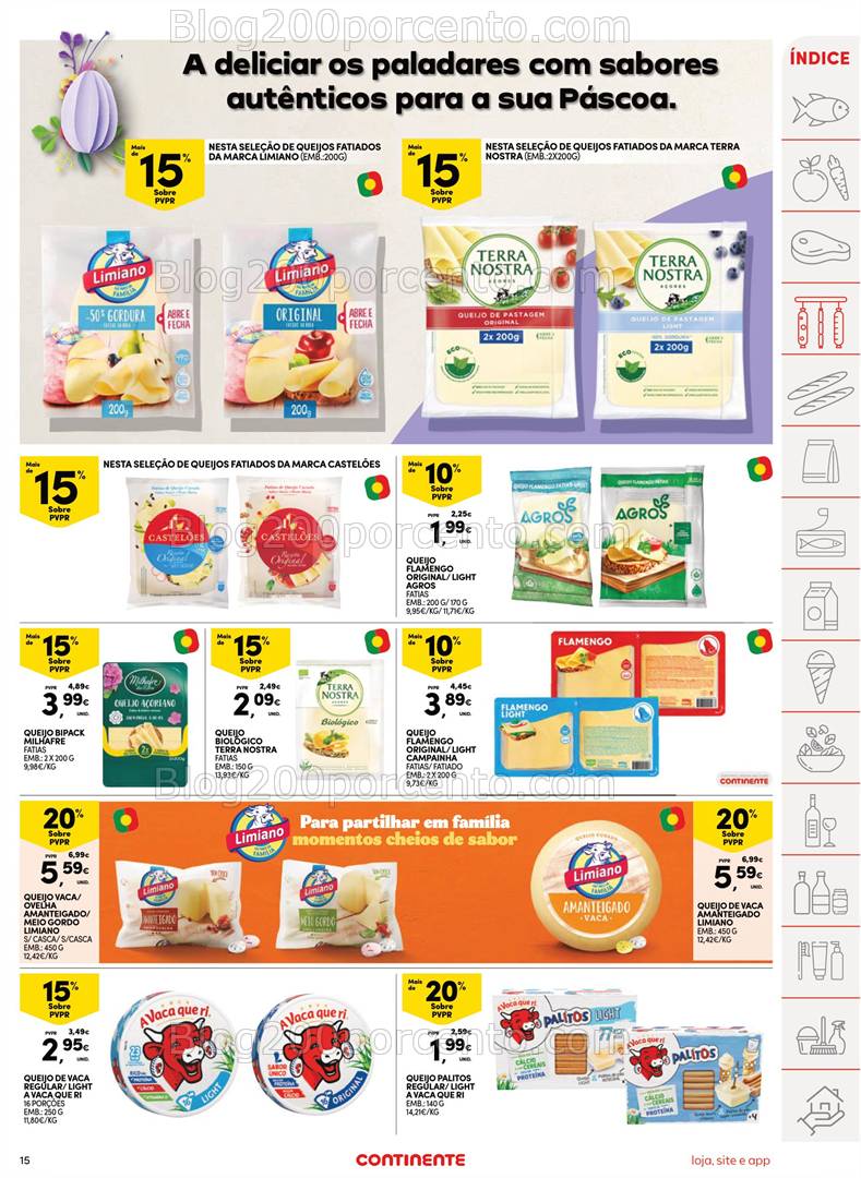 Antevisão Folheto CONTINENTE Promoções de 8 a 14 abril