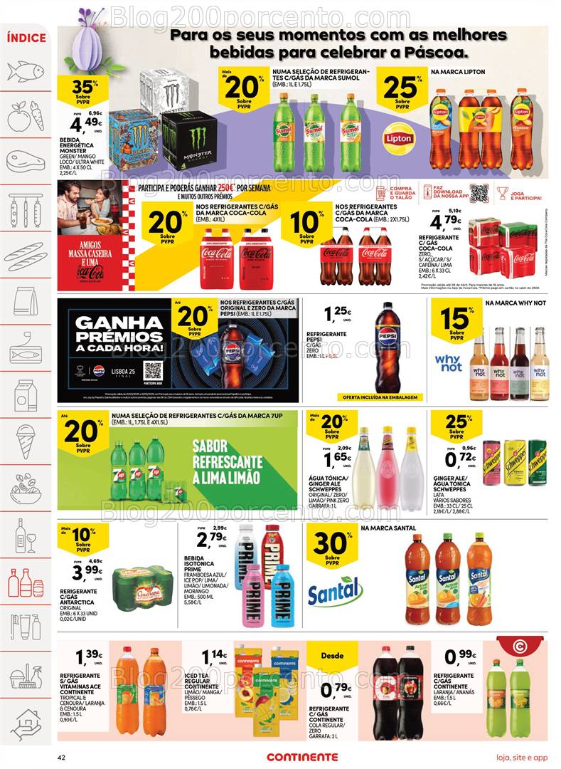 Antevisão Folheto CONTINENTE Promoções de 8 a 14 abril