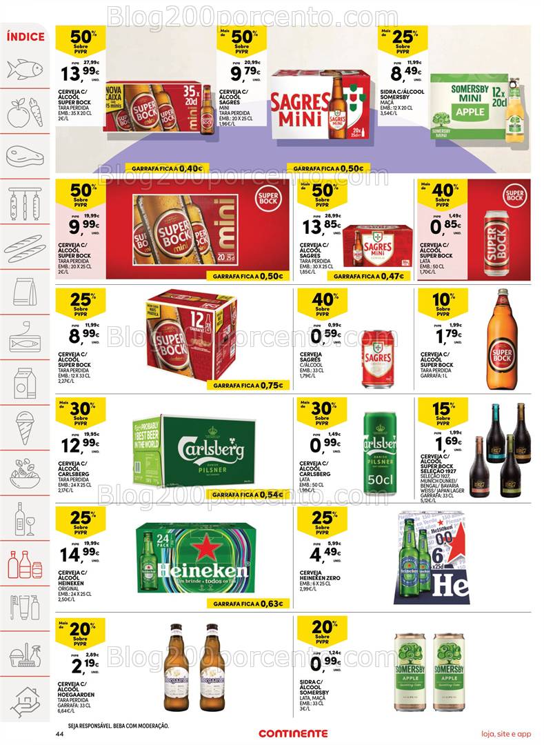 Antevisão Folheto CONTINENTE Promoções de 8 a 14 abril
