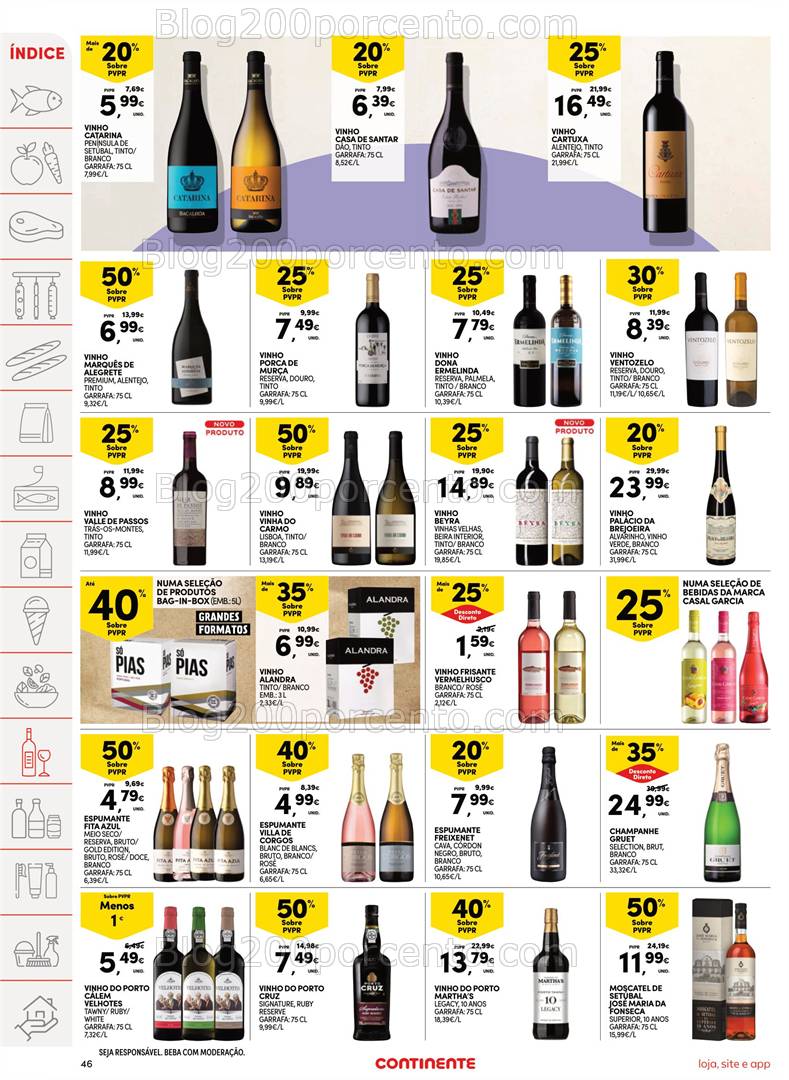 Antevisão Folheto CONTINENTE Promoções de 8 a 14 abril