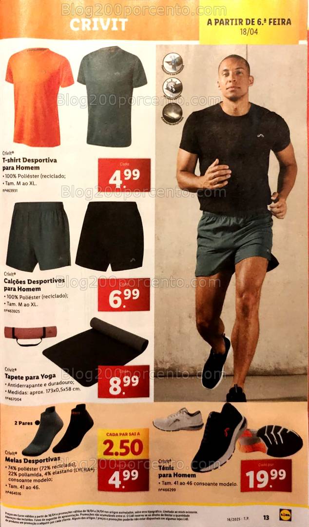 Antevisão Folheto LIDL Bazar Promoções de 14 a 19 abril