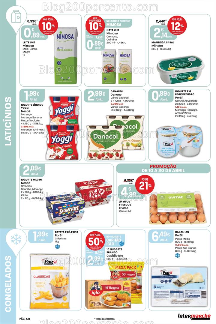 Antevisão Folheto INTERMARCHÉ Mini Promoções de 10 a 20 abril