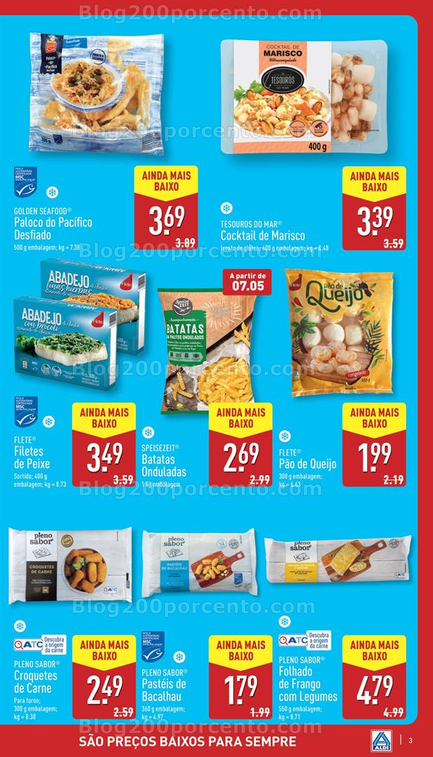 Antevisão Folheto ALDI Preços Baixos Promoções a partir de 30 abril
