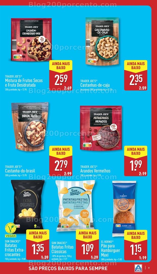 Antevisão Folheto ALDI Preços Baixos Promoções a partir de 30 abril