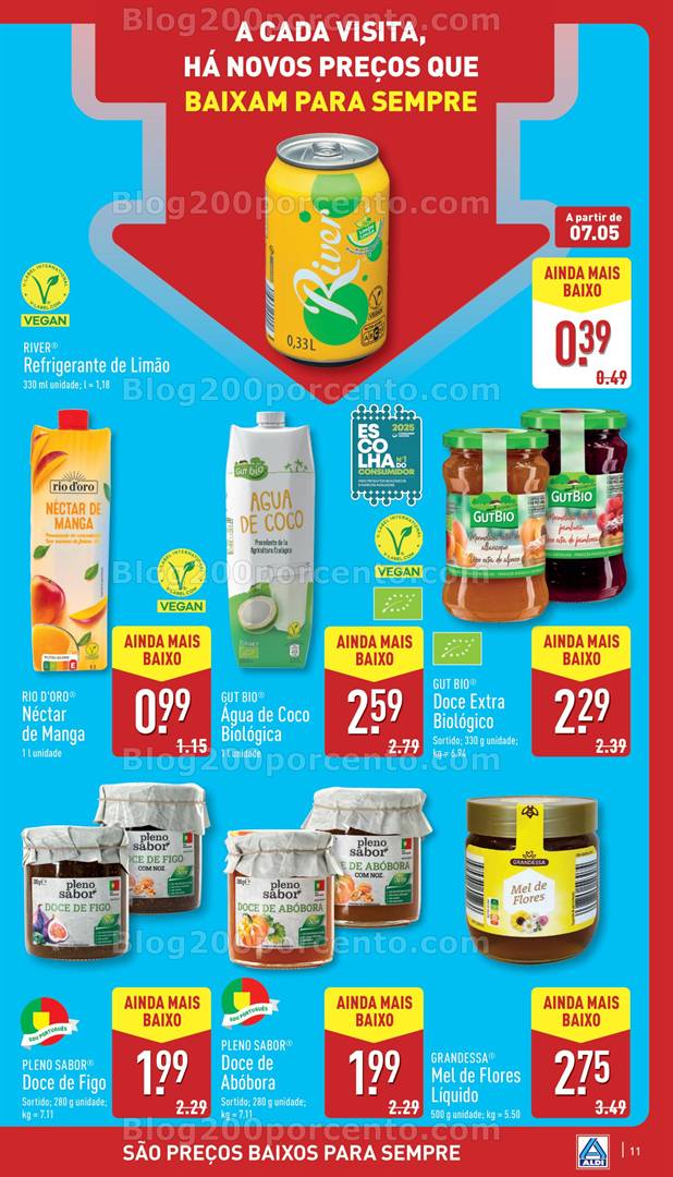 Antevisão Folheto ALDI Preços Baixos Promoções a partir de 30 abril