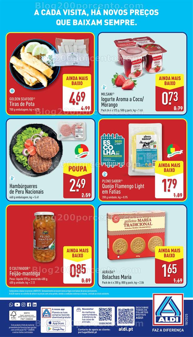Antevisão Folheto ALDI Preços Baixos Promoções a partir de 30 abril